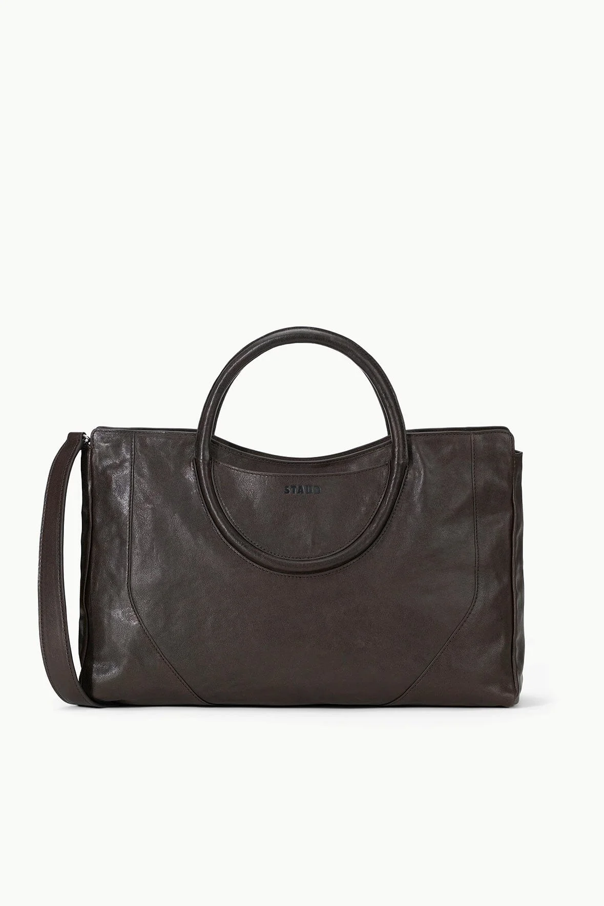 STAUD MAUDE SATCHEL ESPRESSO - 1