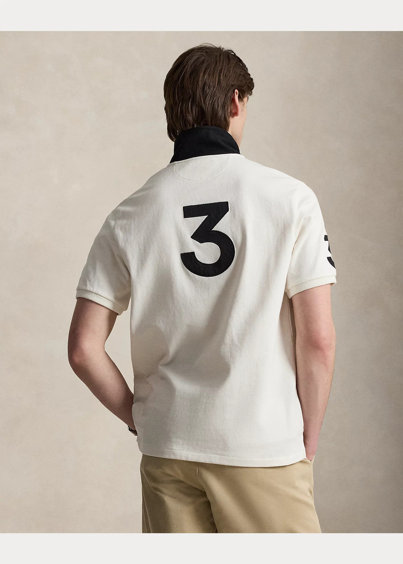 Classic Fit Crest Jersey Polo Shirt 4