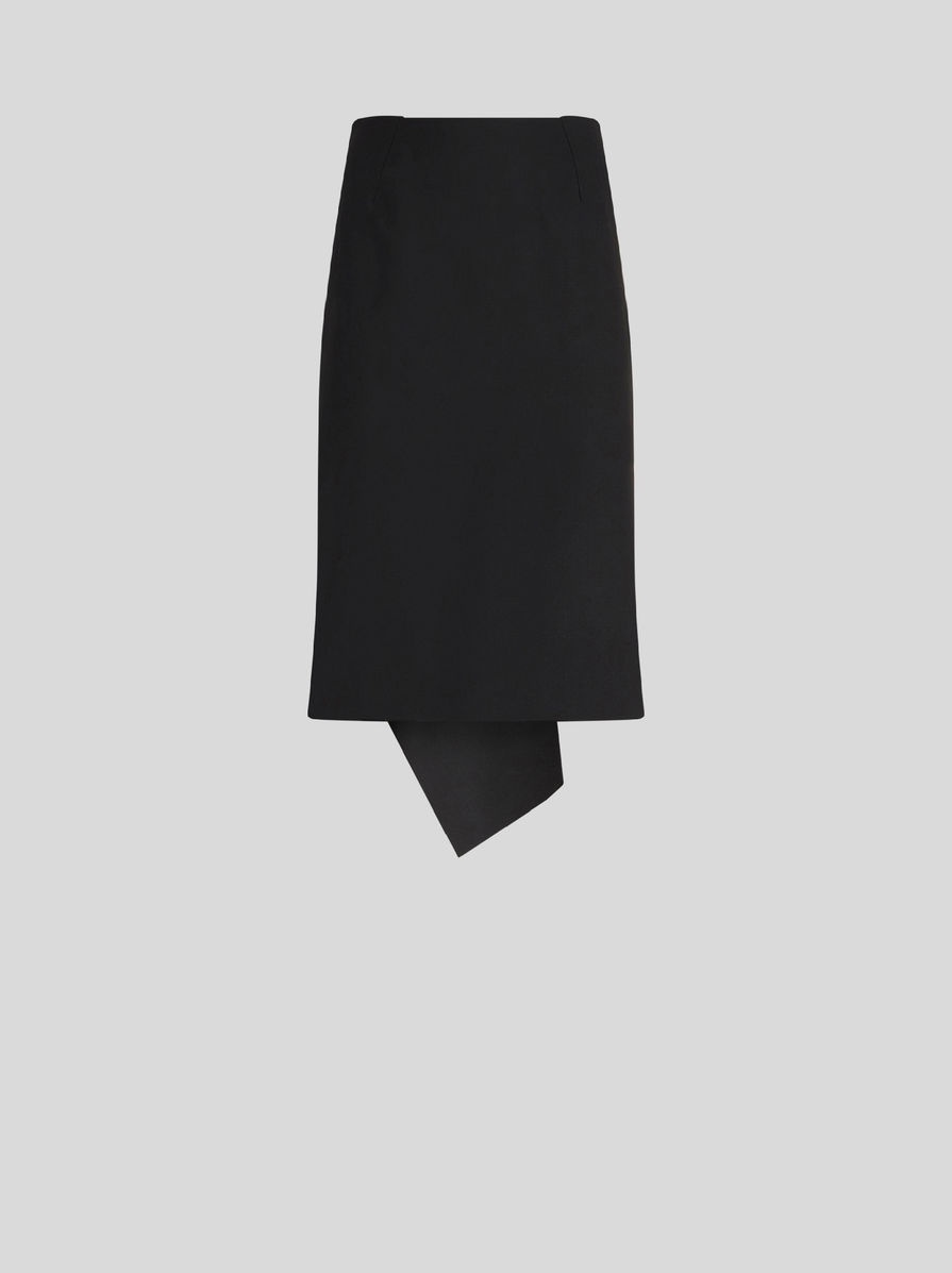 PENCIL SKIRT WITH TAIL - 1