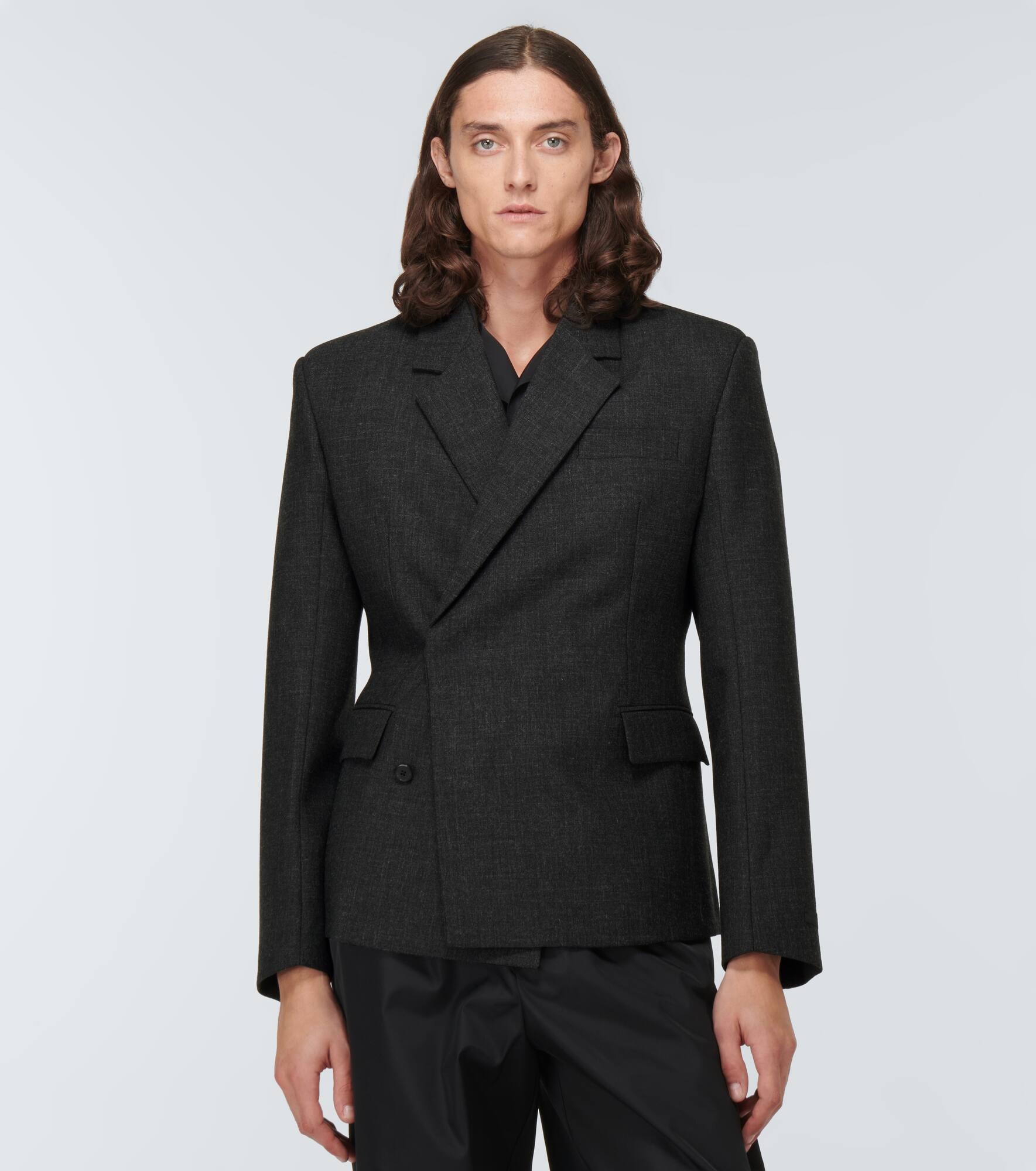 Wool blazer - 3