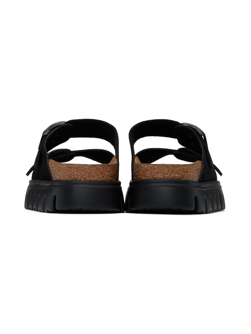 Black Narrow Papillio Arizona Platform Sandals - 2