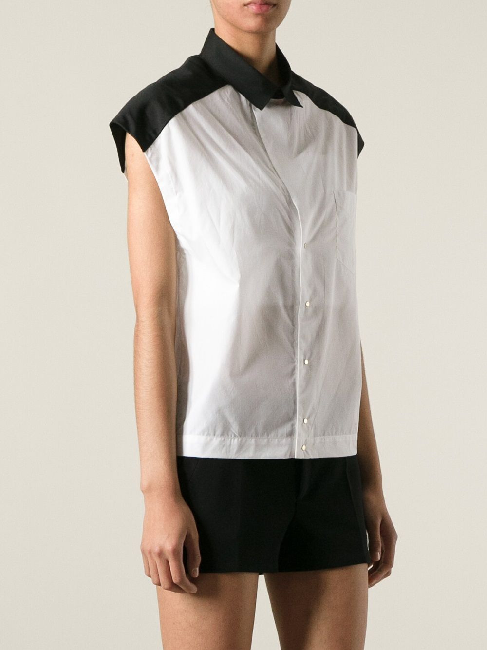 monochrome shirt - 3