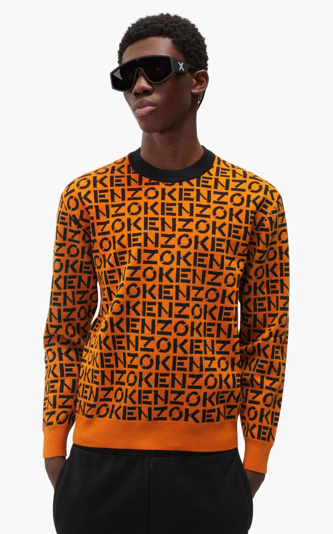 KENZO Sport monogram jumper - 2