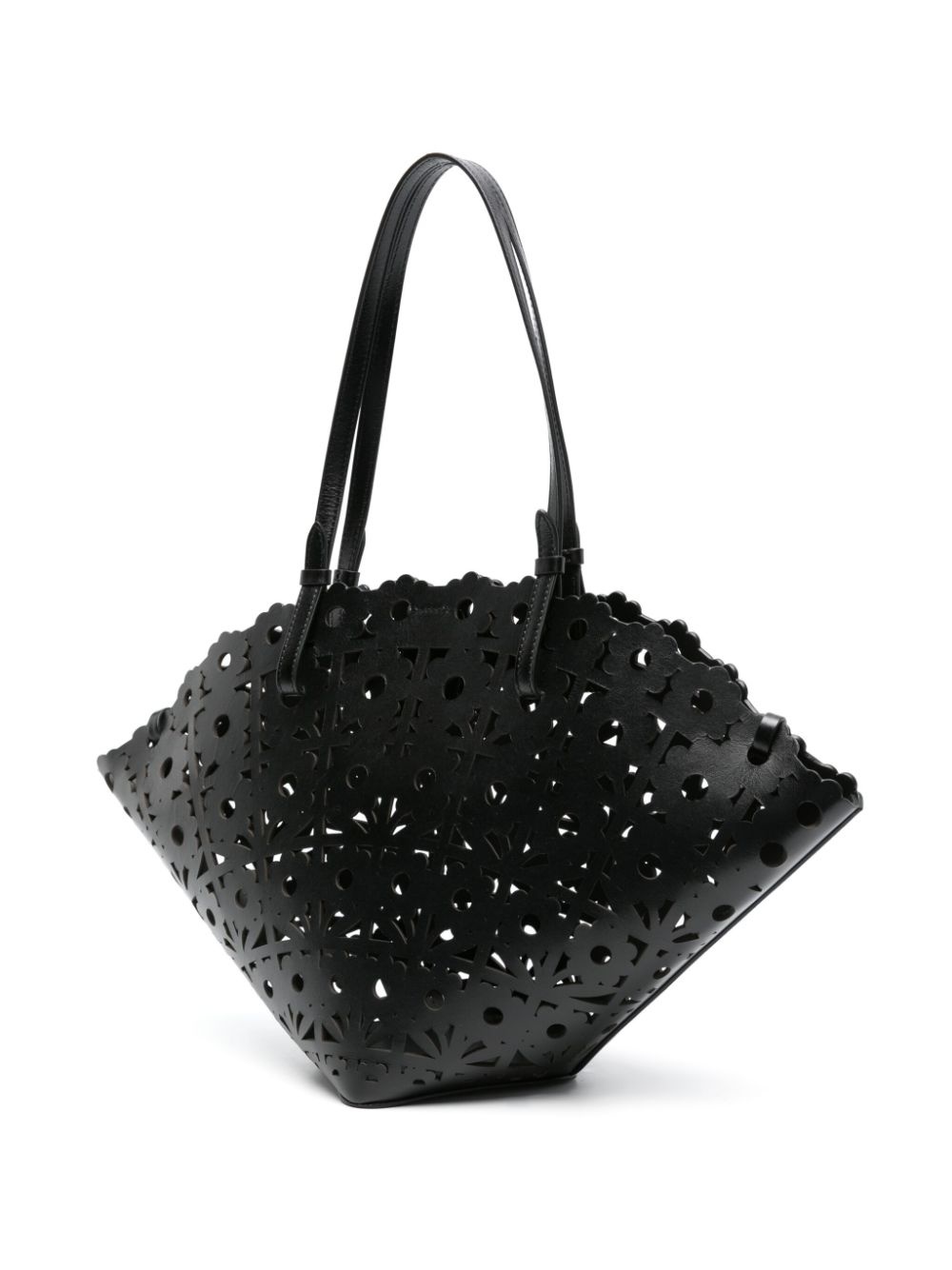 Daisy leather tote bag - 3