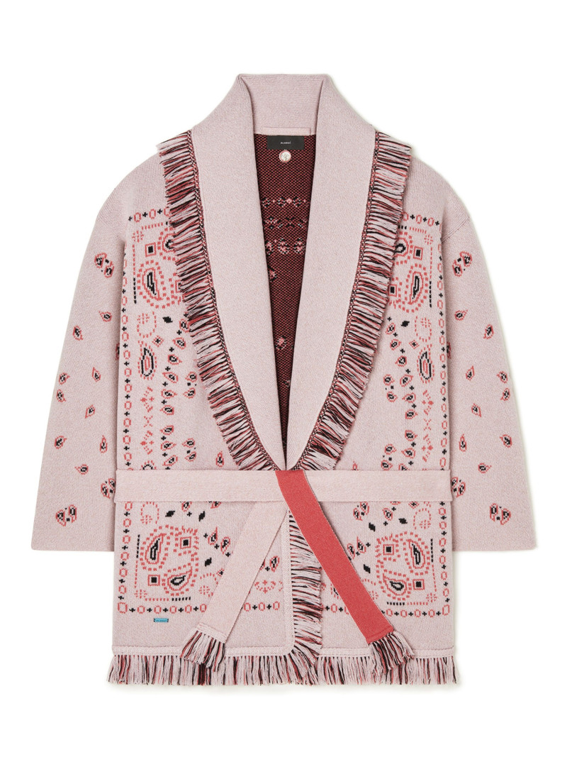 Bandana-jacquard cardigan 6