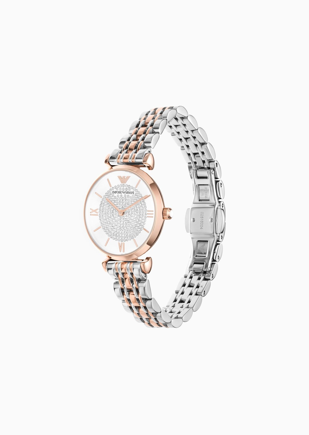 Women's Two-Hand Two-Tone Stainless Steel Watch - 2