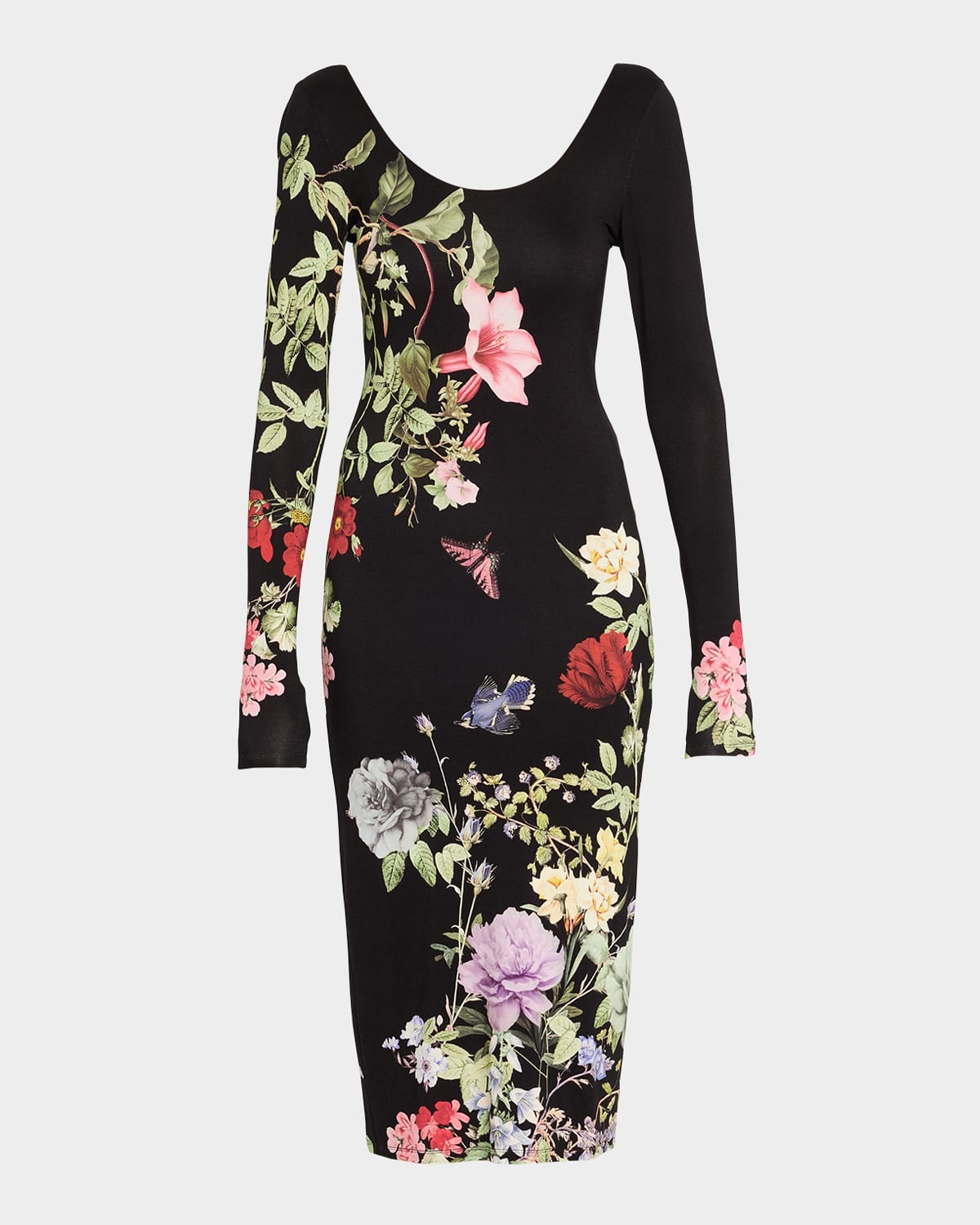 Delora Scoop-Neck Ankle Dress - 1