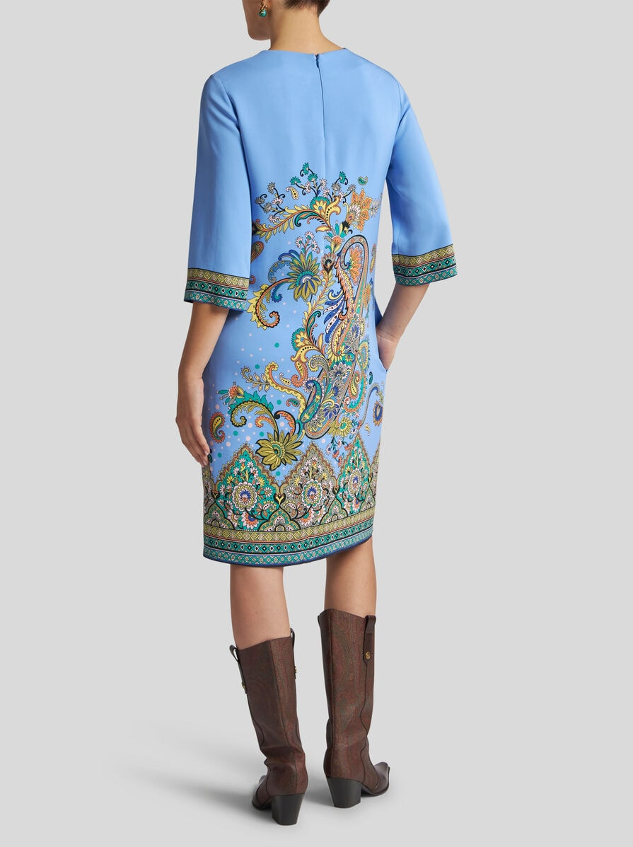 PRINTED CADY TUNIC DRESS - 4