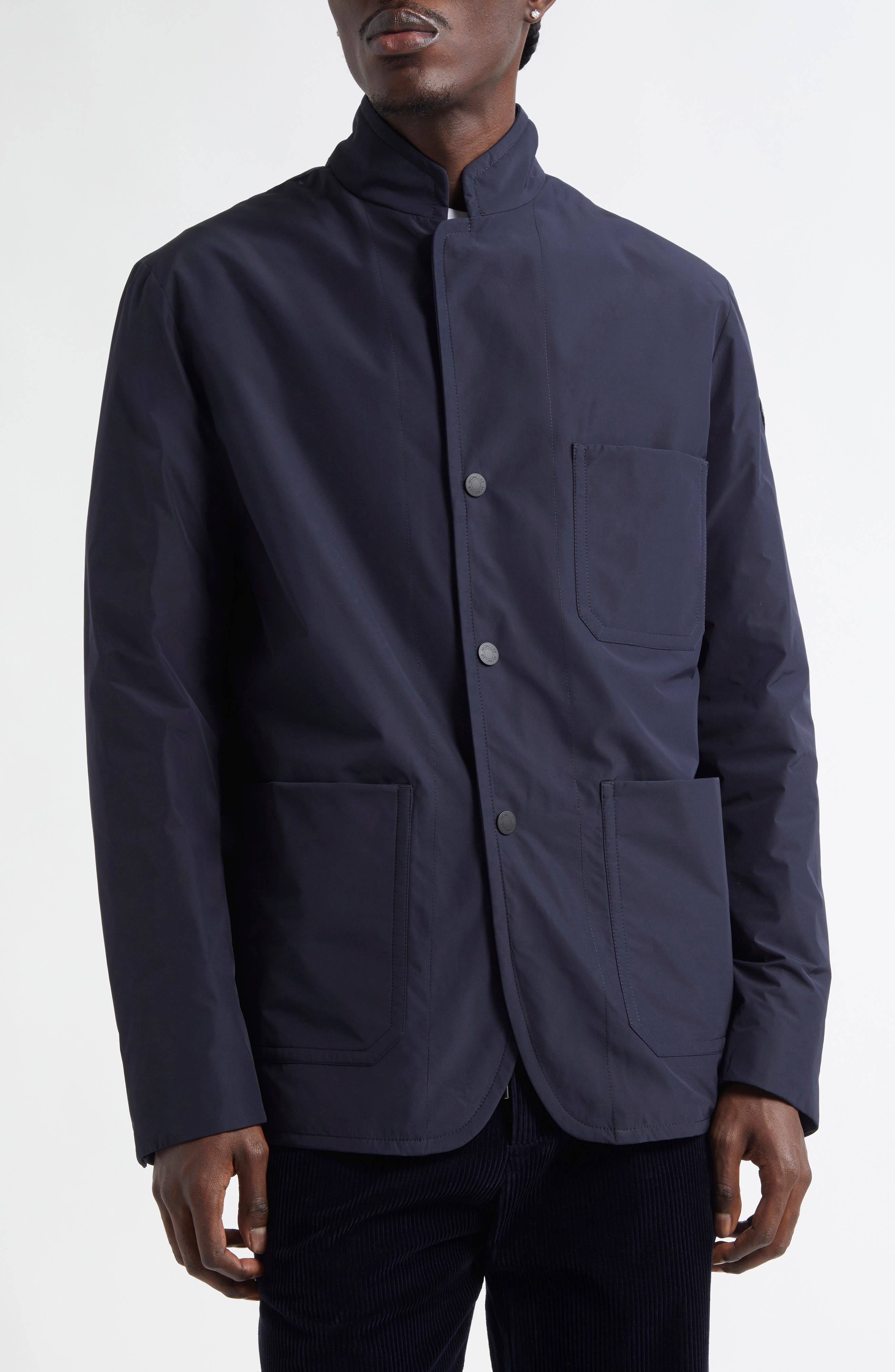 Moncler Monges Down Jacket in Dark Blue at Nordstrom - 2