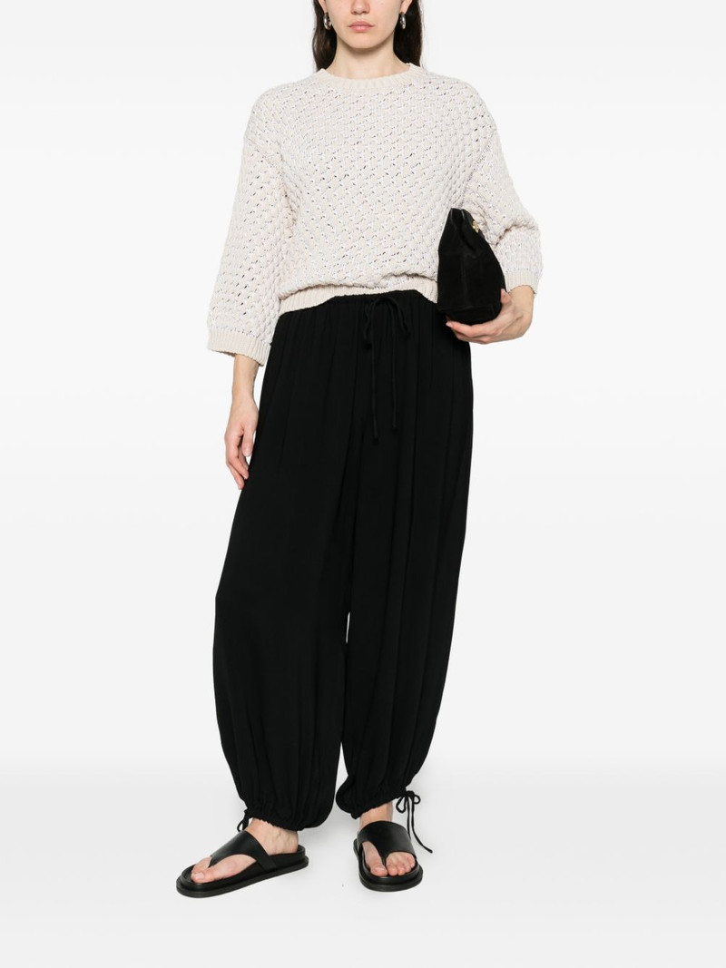 PESERICO open-knit sweater outlook