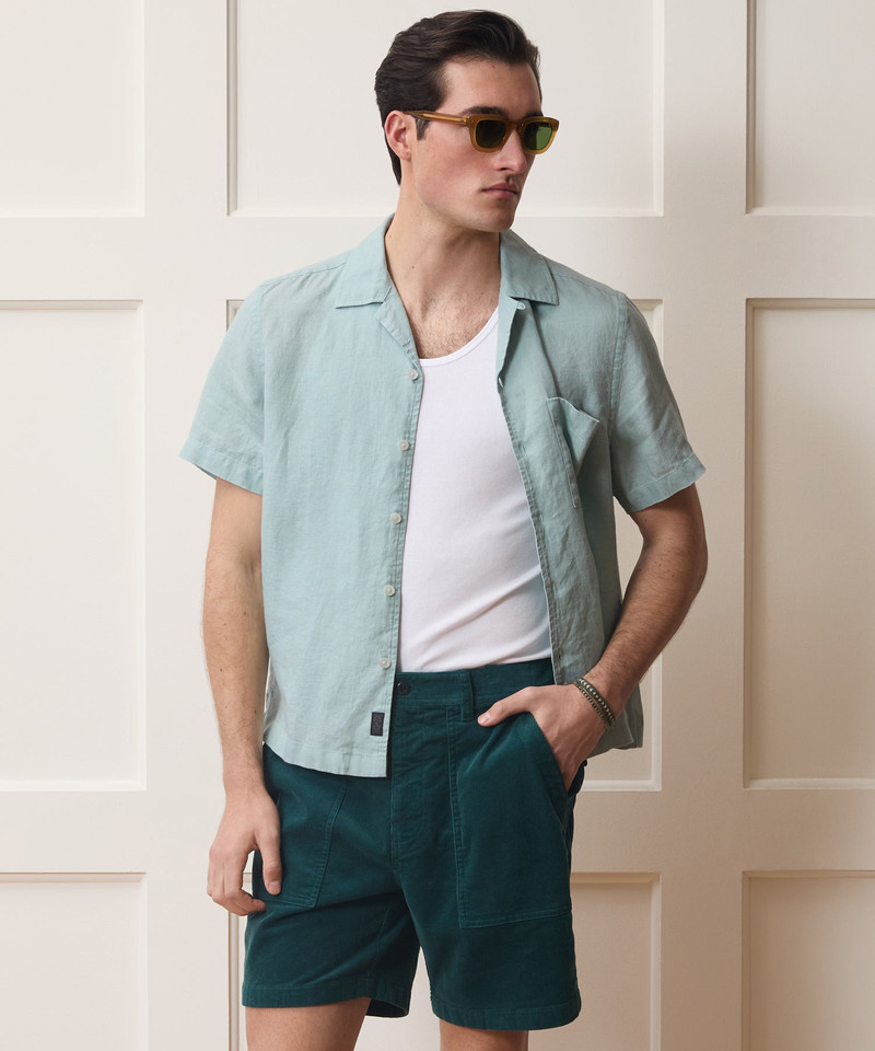 TODD SNYDER Linen Capri Shirt outlook