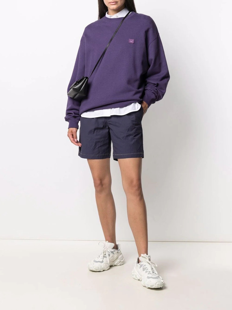 elasticated waistband track shorts 3