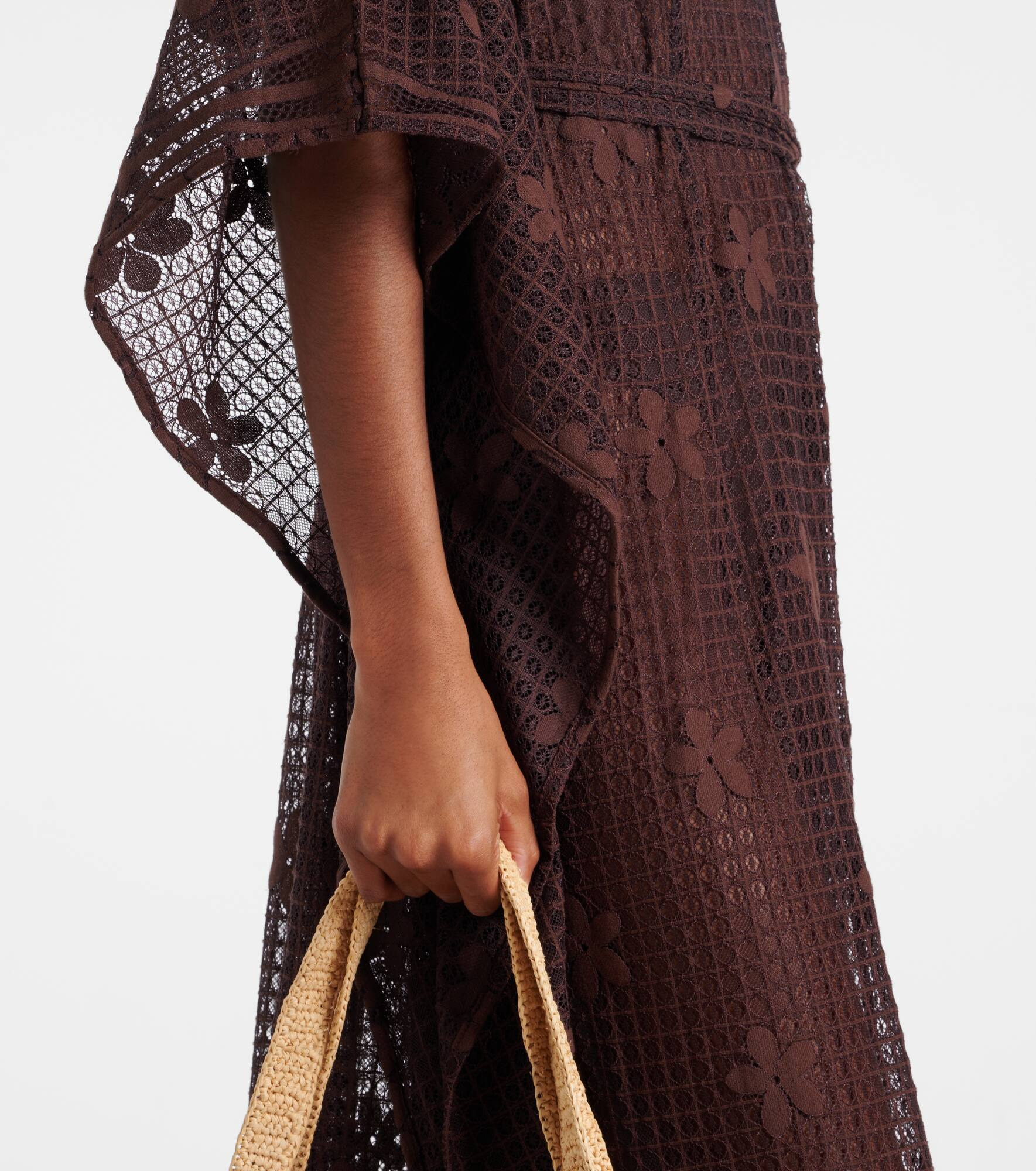 June cotton-blend kaftan - 5