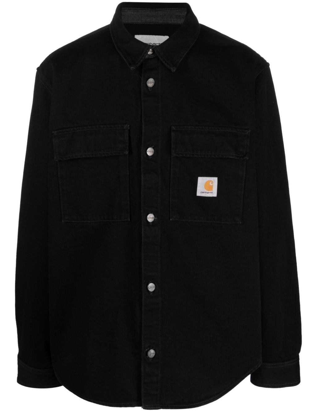 long-sleeve cotton shirt - 1