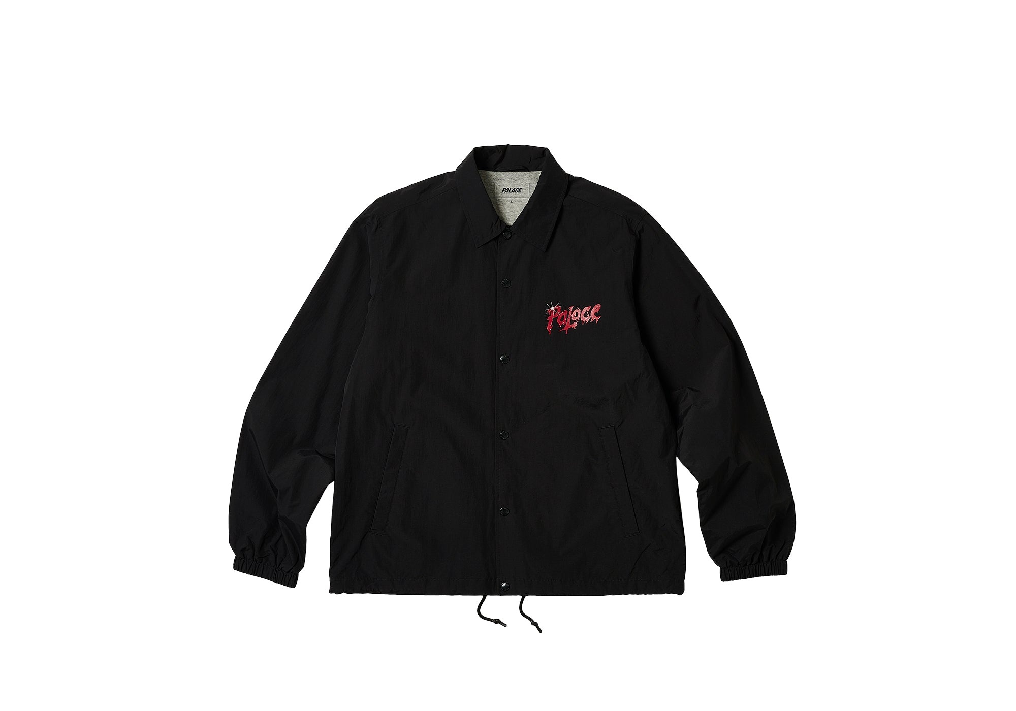 PALACE SCRATCHY COACH JACKET BLACK - P25JK024 | REVERSIBLE