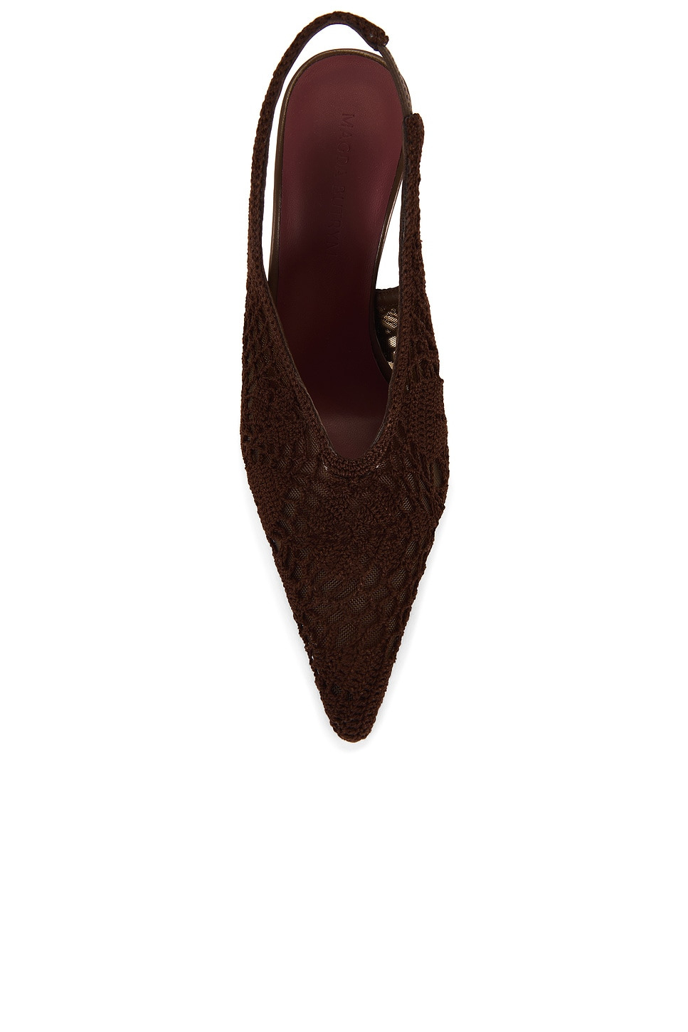 Slingback Crochet Pump - 4