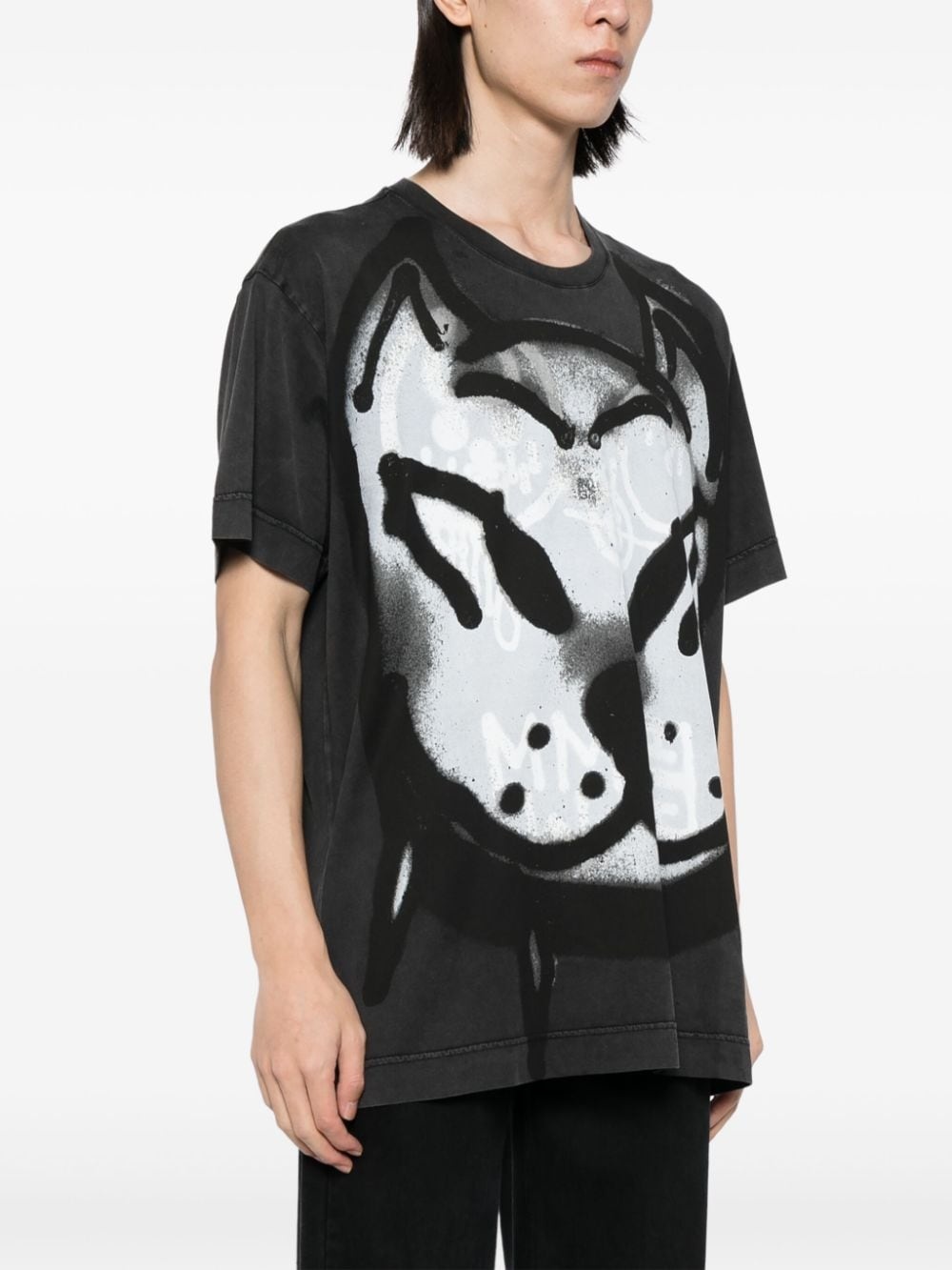 Givenchy x Chito spray-paint effect T-shirt | REVERSIBLE