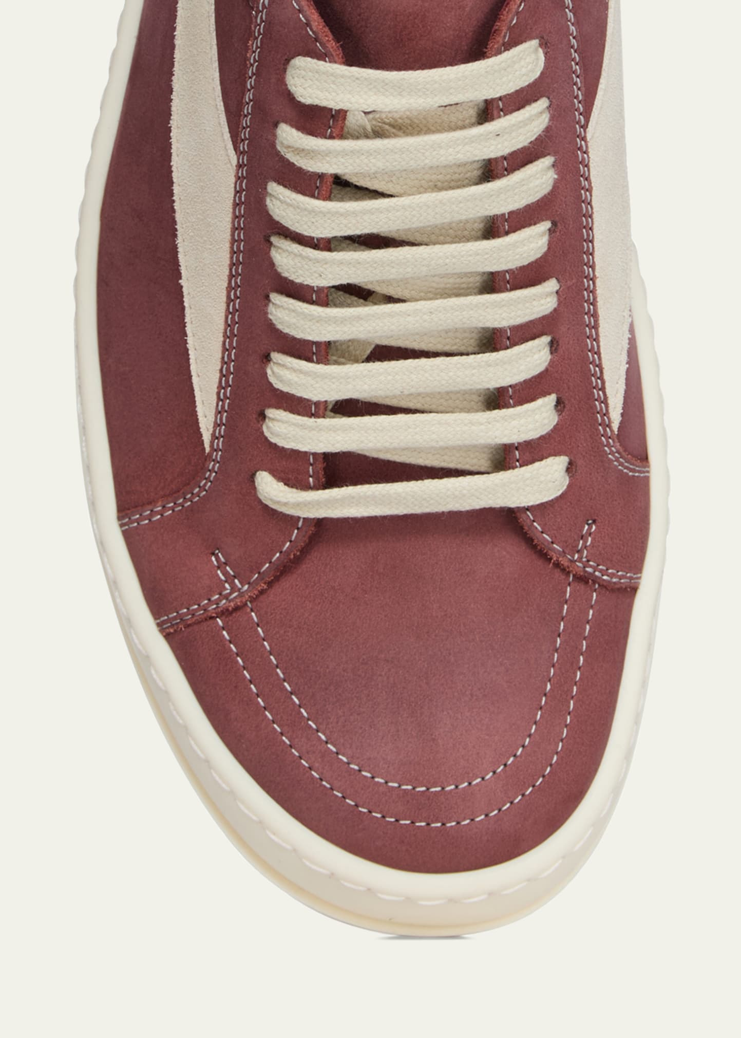 Men's Vintage Sneaks Nubuck and Suede Low-Top Sneakers - 6