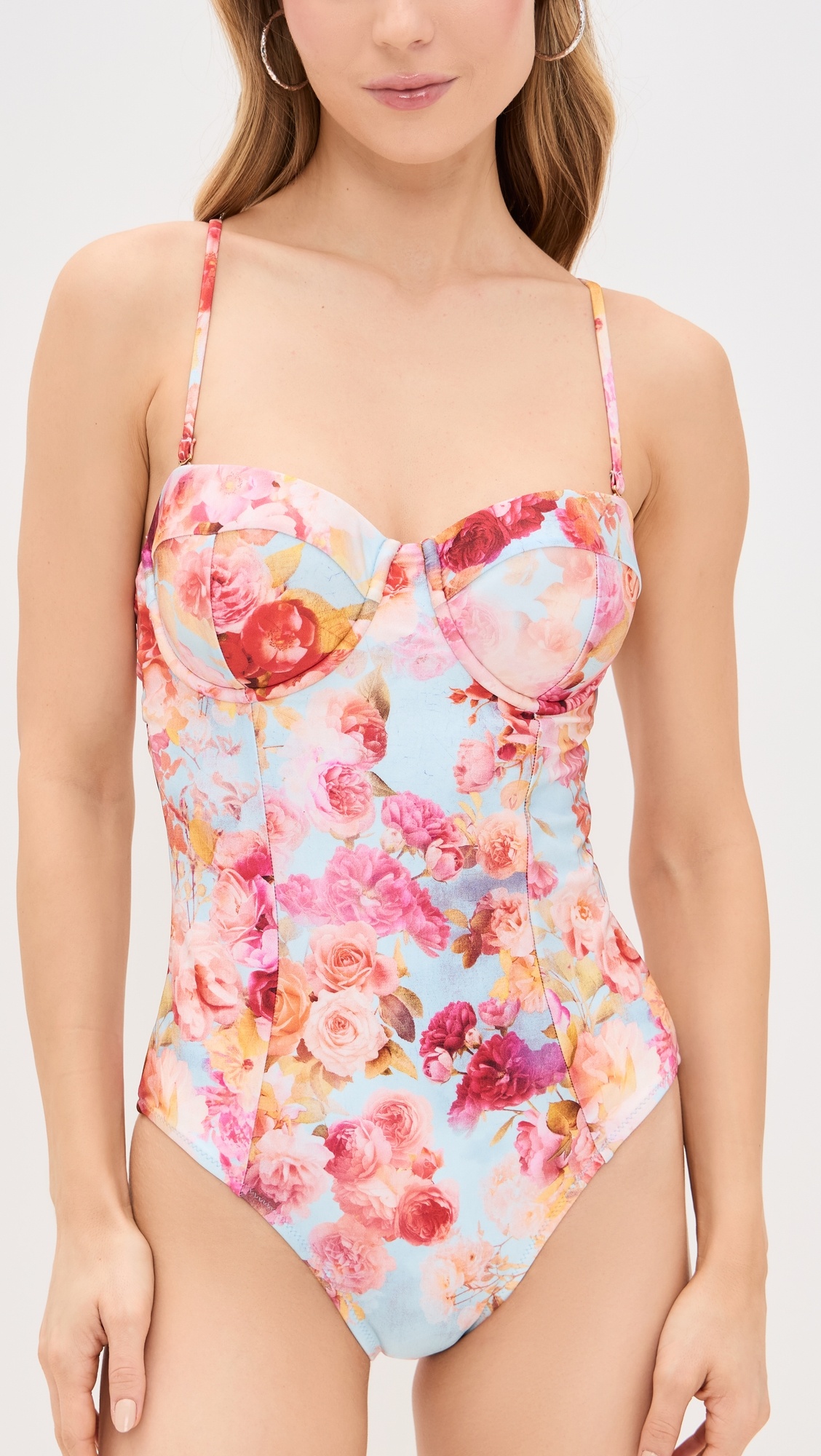 Amie Soft Cloud Underwire Bandeau One Piece - 1