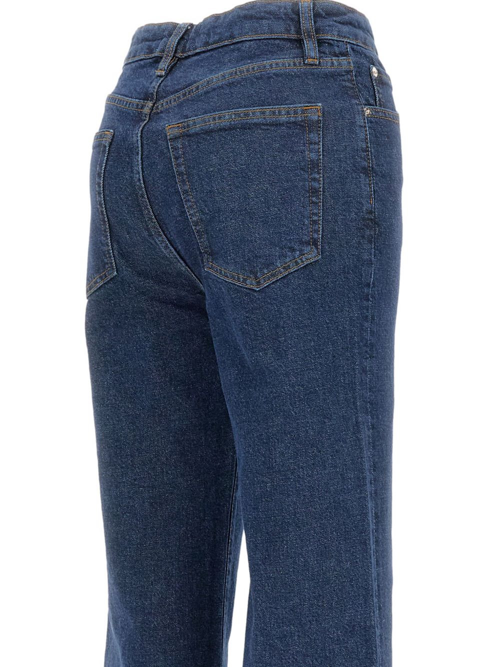 high-waisted flared jeans - 3