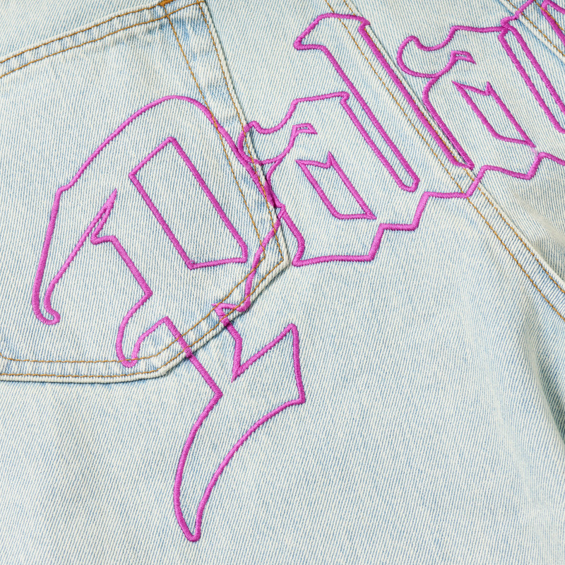 LE SCRIPT P90 BAGGY JEAN LIGHT ACID WASH 3