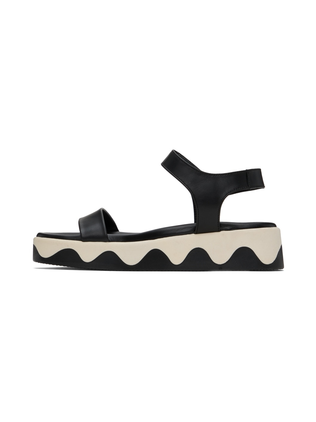 Black Salamina Sandals - 4