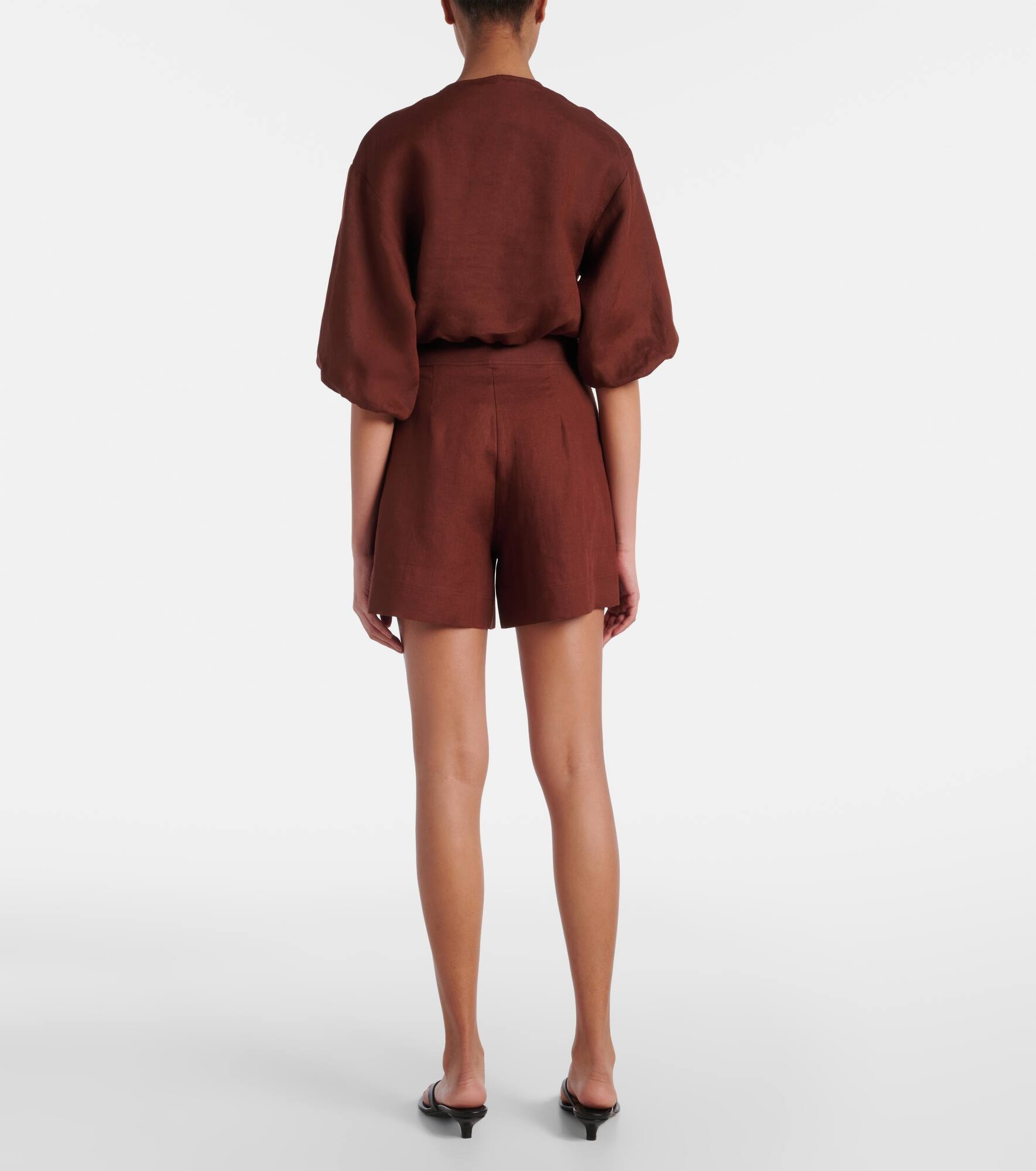 Correct linen shorts - 3