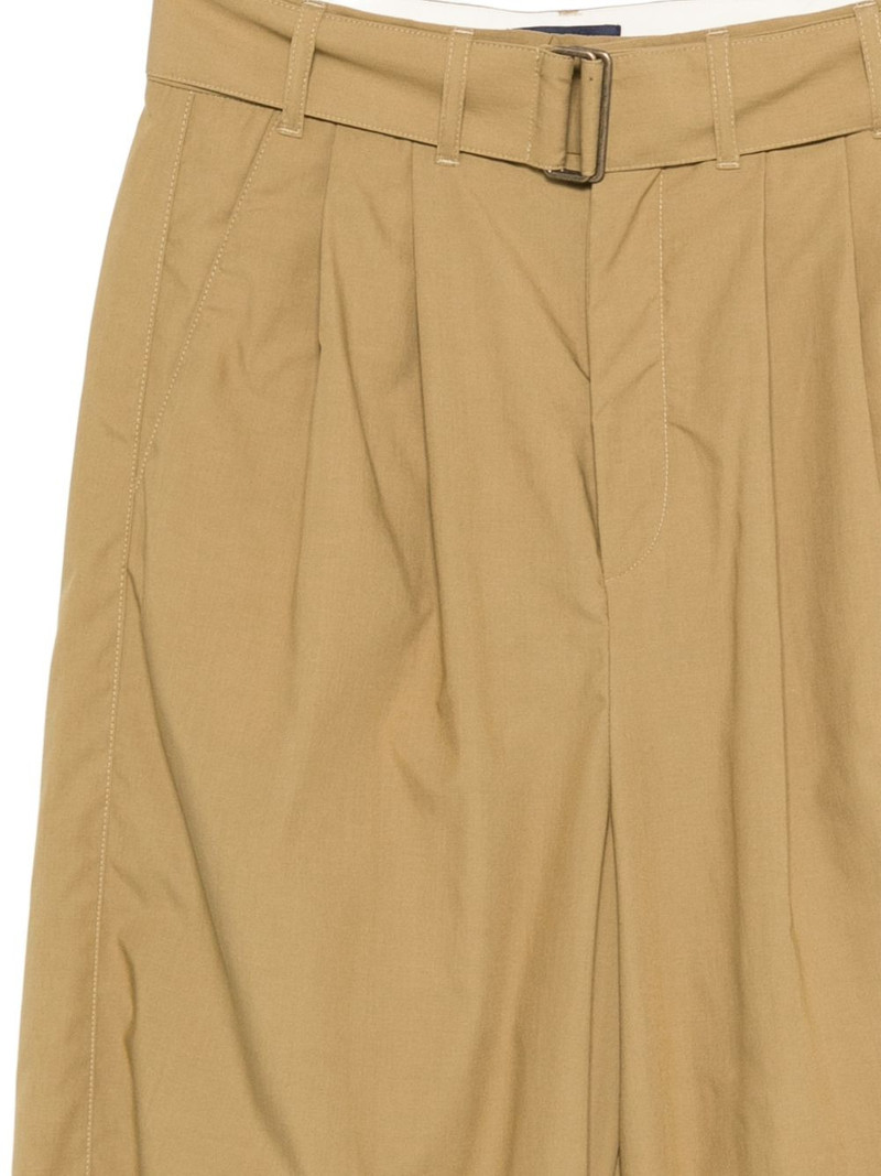 belted pleated trousers 3