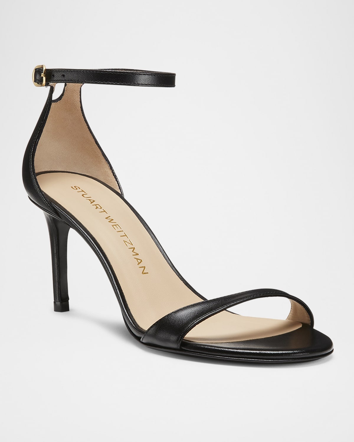 Nudist Leather Ankle-Strap Sandals - 2