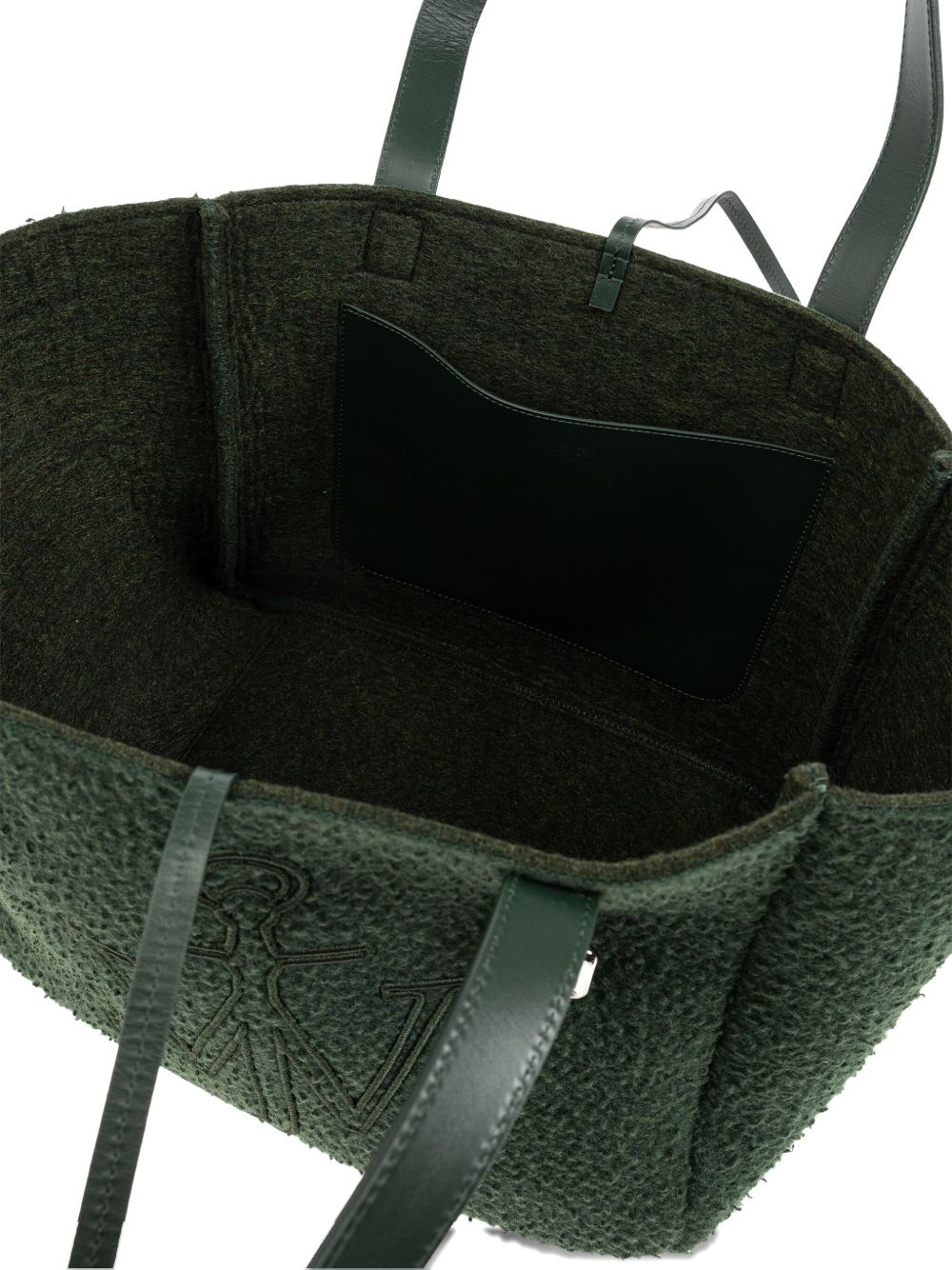 embossed-logo tote bag - 6