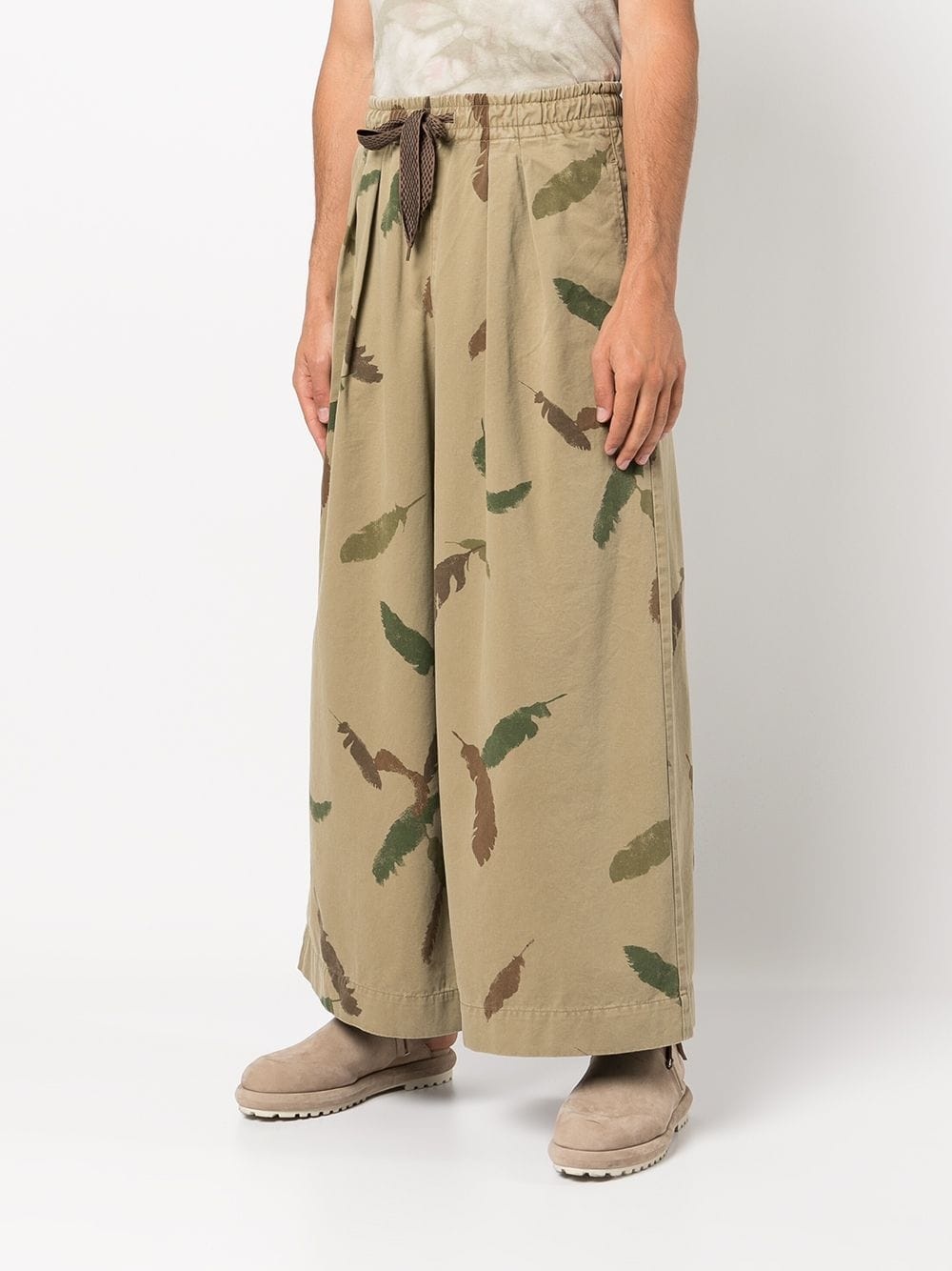 Camo Rude Buggy wide-leg trousers - 3