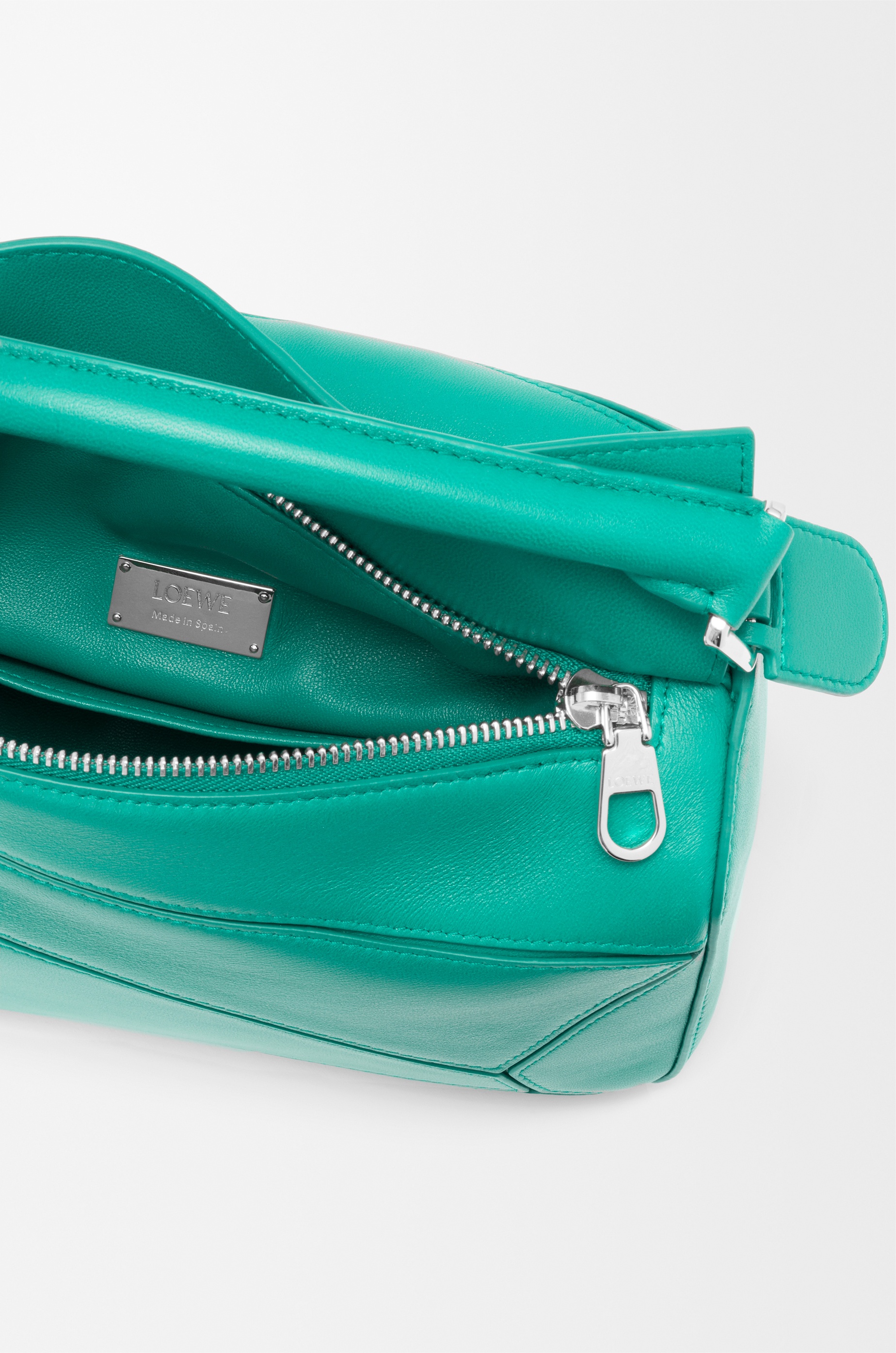 Small Featherlight Puzzle bag in nappa lambskin - 10