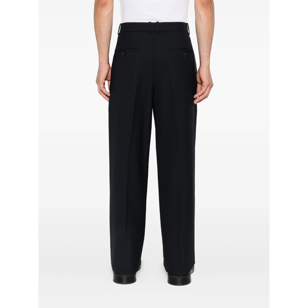 Saint Laurent Blue Trousers - Tailored Trousers Men - 3