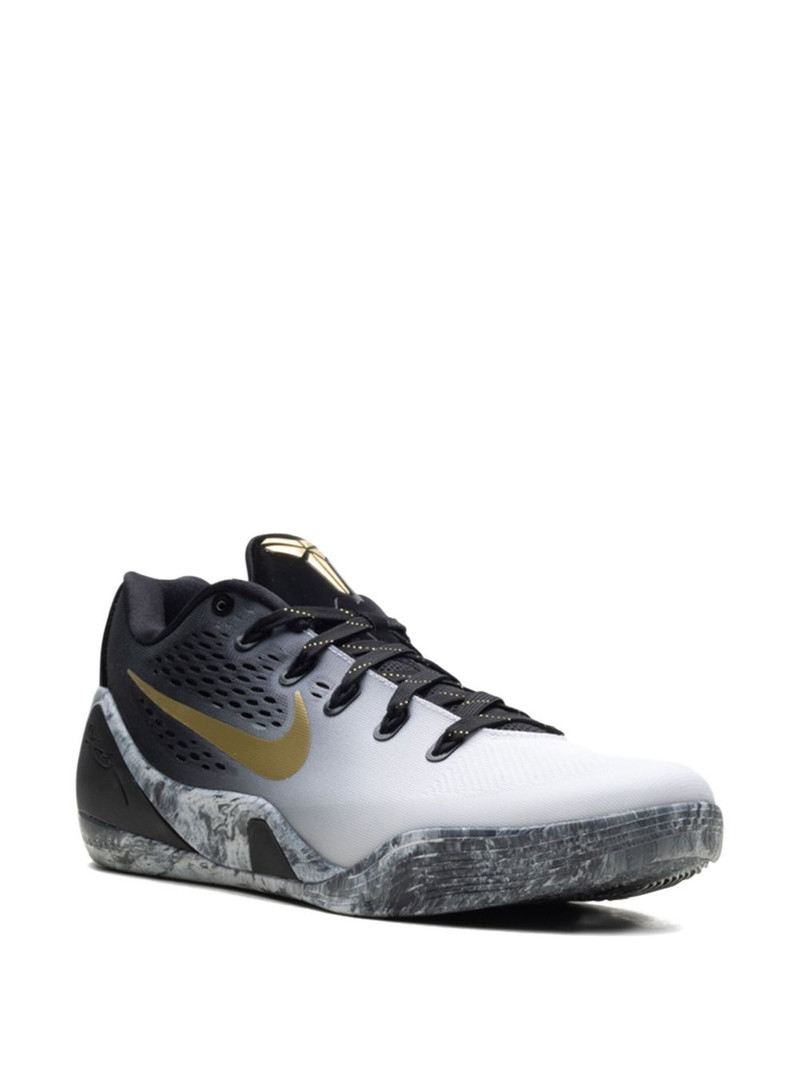 Nike Kobe 9 Elite Low EM Protro "Black/Metallic Gold/Black" sneakers outlook