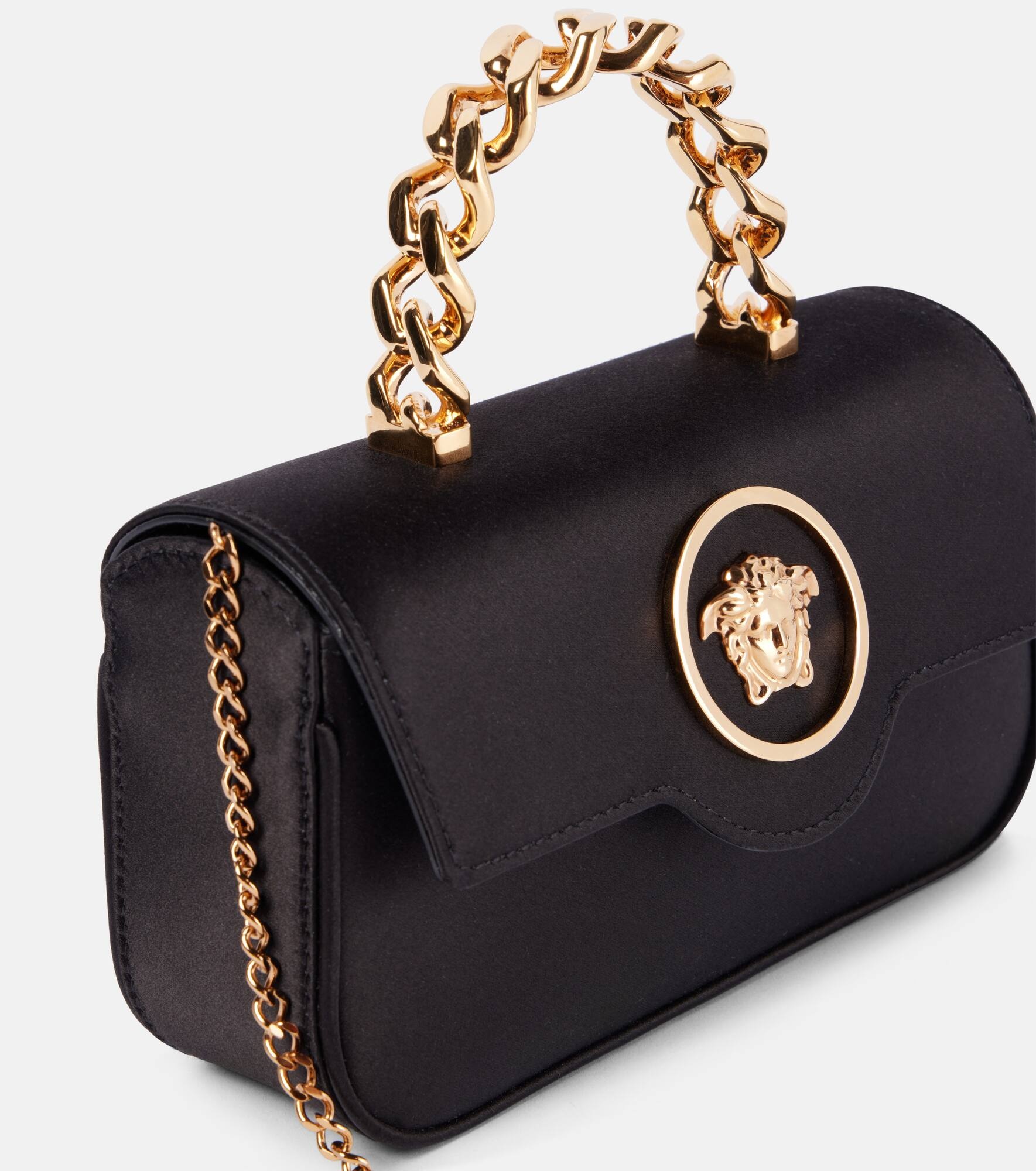 La Medusa Mini satin tote bag - 7
