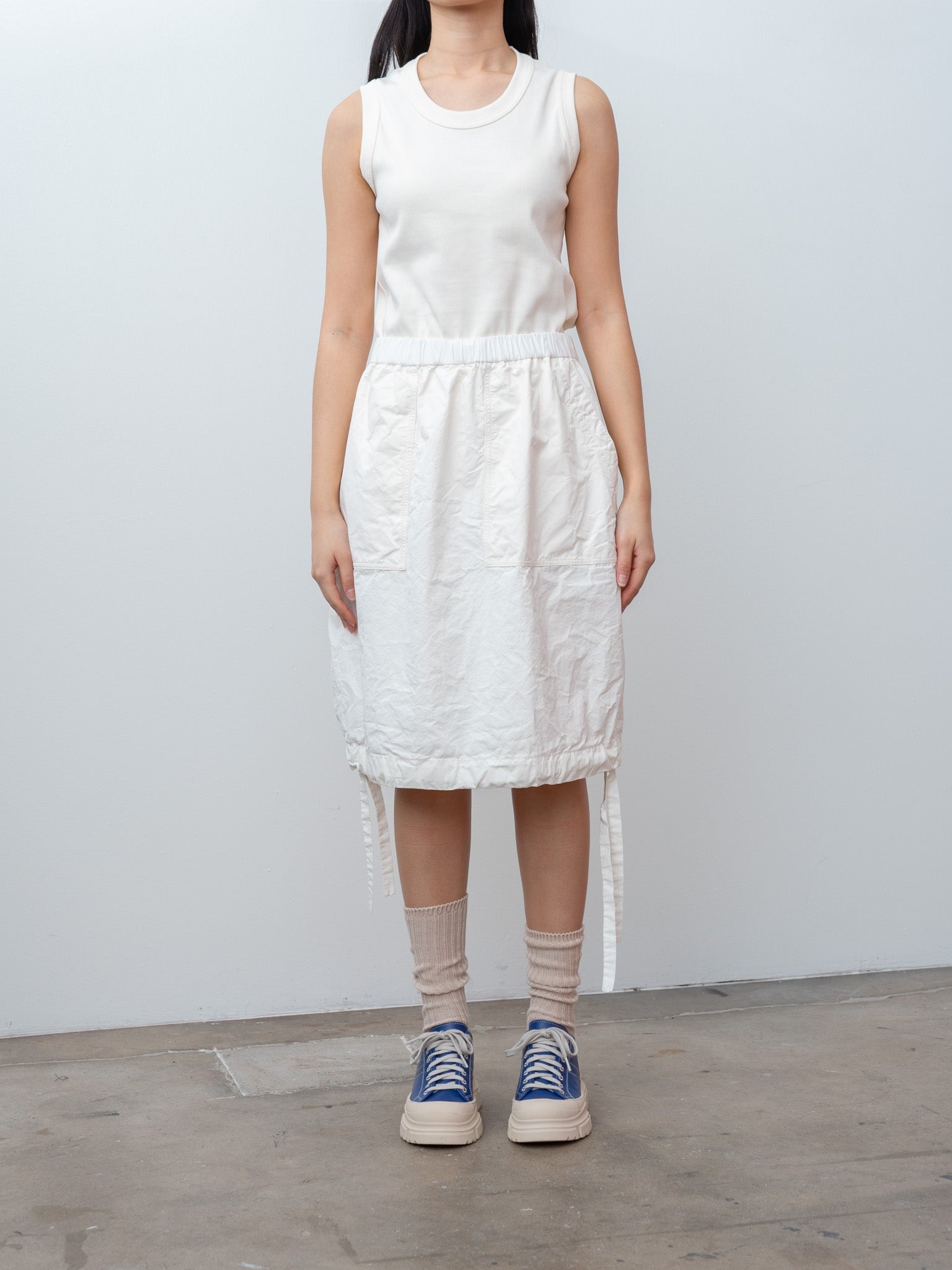 Balloon Skirt H CARD - Off White - 3