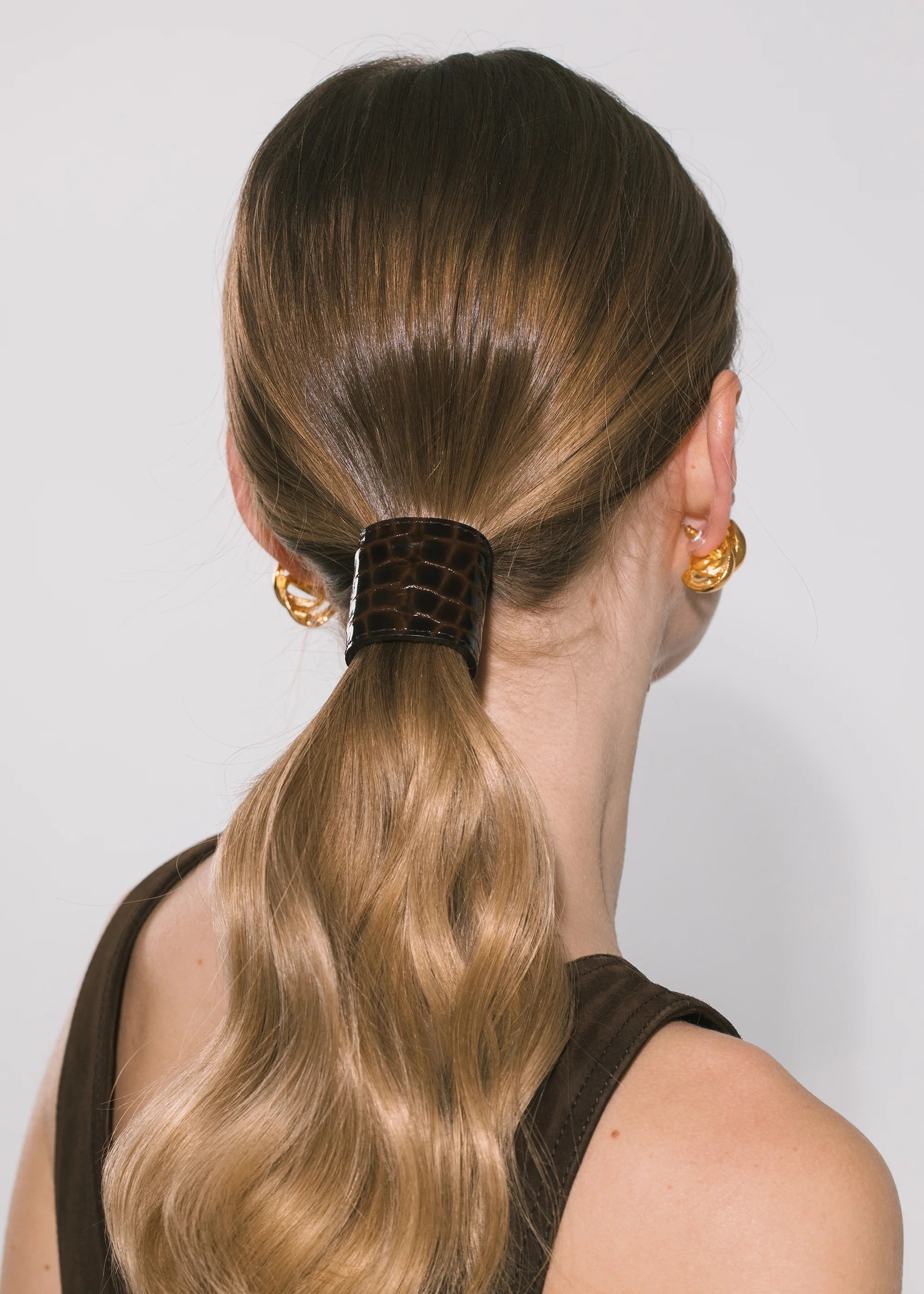 Embossed Leather Ponywrap - 3
