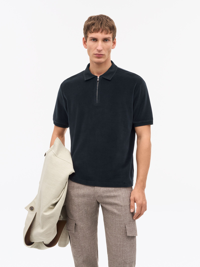Francis Velour Polo-Shirt 2