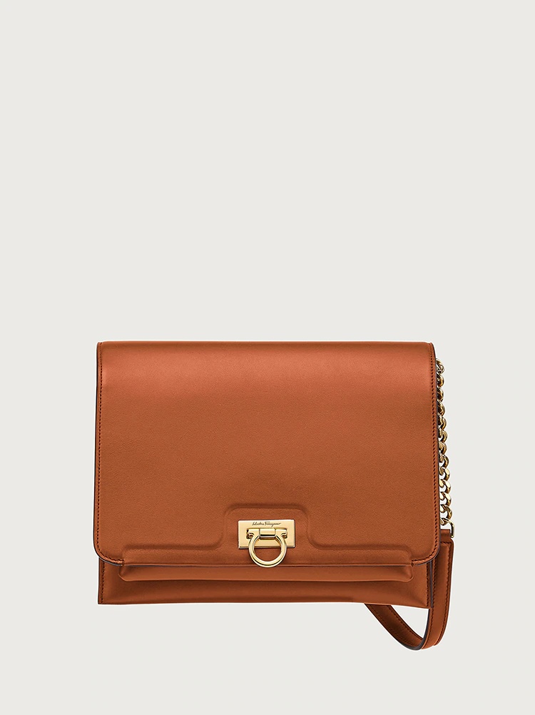 TRIFOLIO FLAP BAG (M) - 1