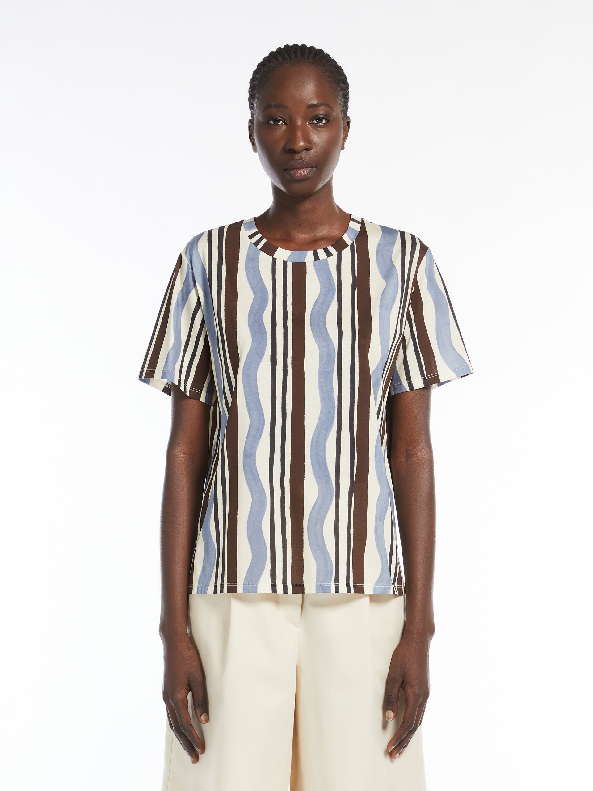 CADINE Printed jersey T-shirt - 3