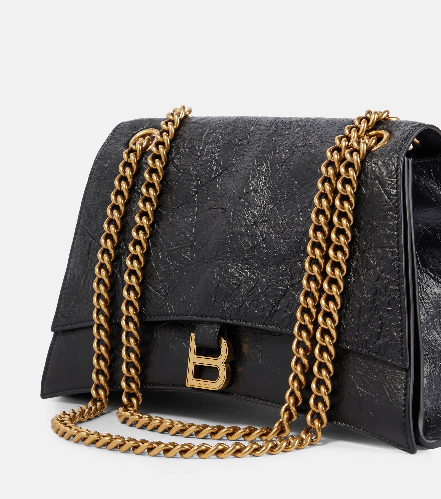 Crush Medium leather shoulder bag - 6