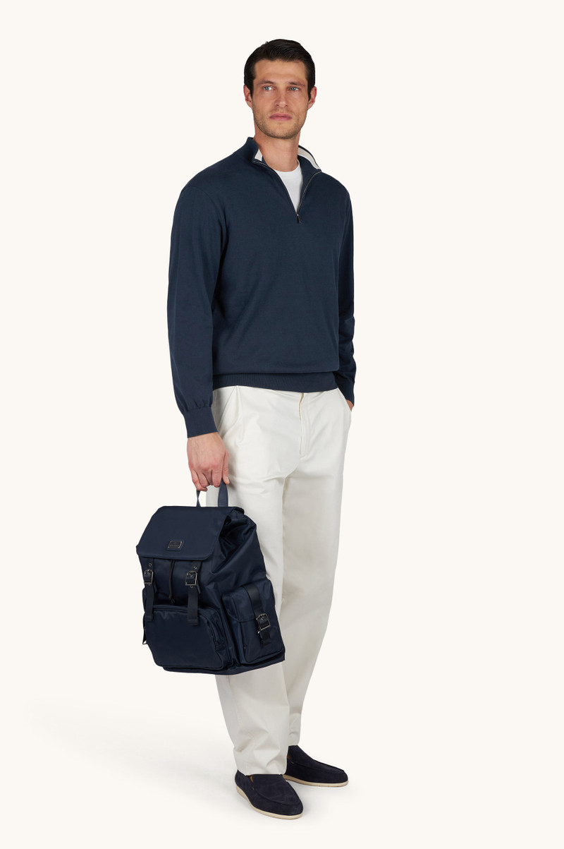 Paul & Shark PIUMA COTTON HALF-ZIP SWEATER outlook