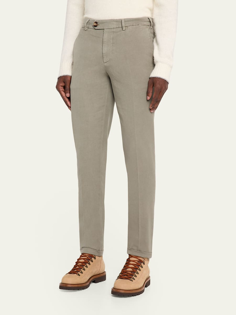 Brunello Cucinelli Men's Modern Fit Flat-Front Pants outlook