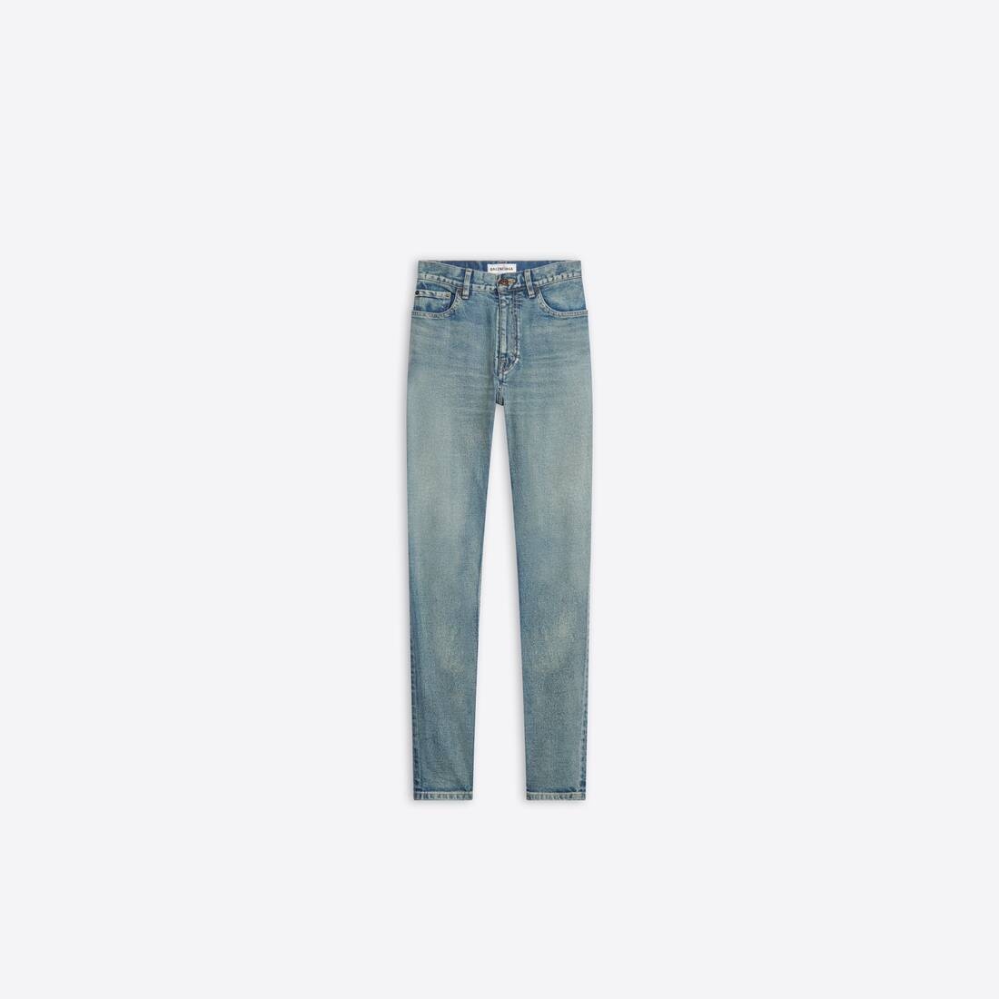 Women's Skinny Pants in Blue - 4