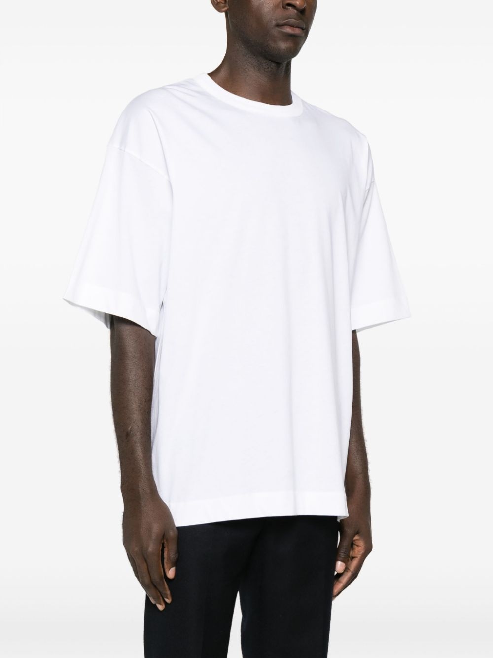 crew-neck cotton T-shirt - 3