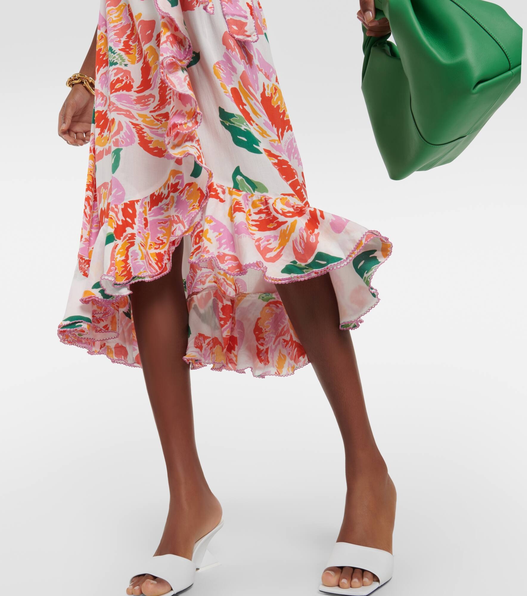 Aude floral midi dress - 5