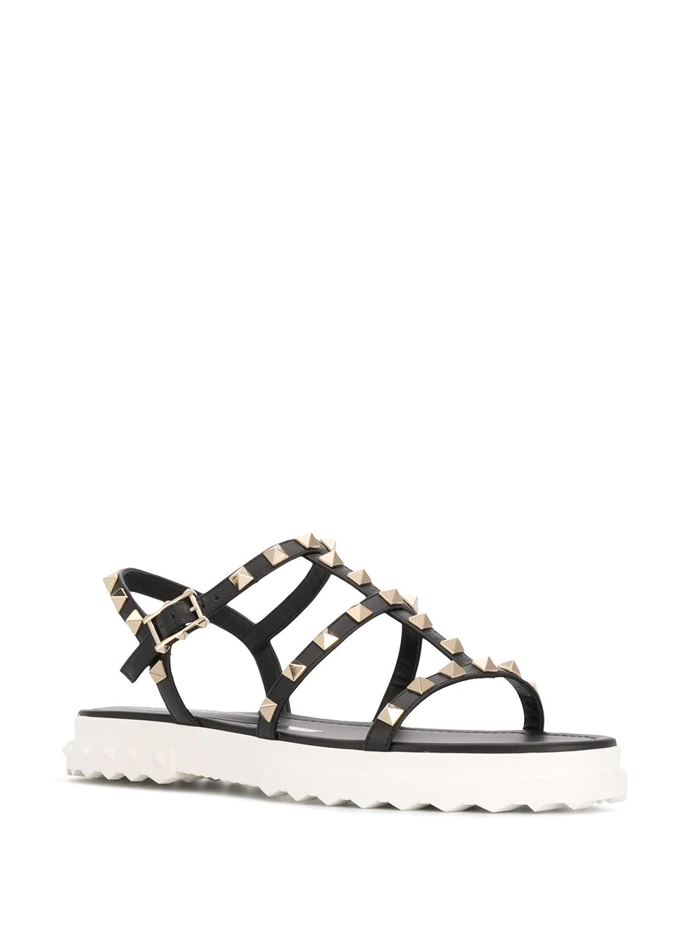 Rockstud platform sandals - 2