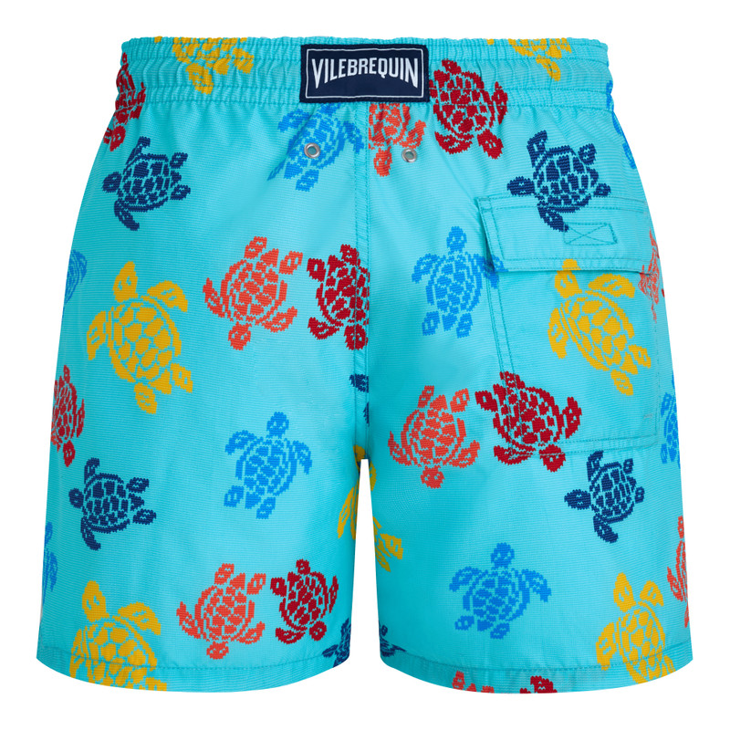 Vilebrequin Men Swim Shorts Ronde des Tortues Tricot - Vilebrequin x Falke outlook