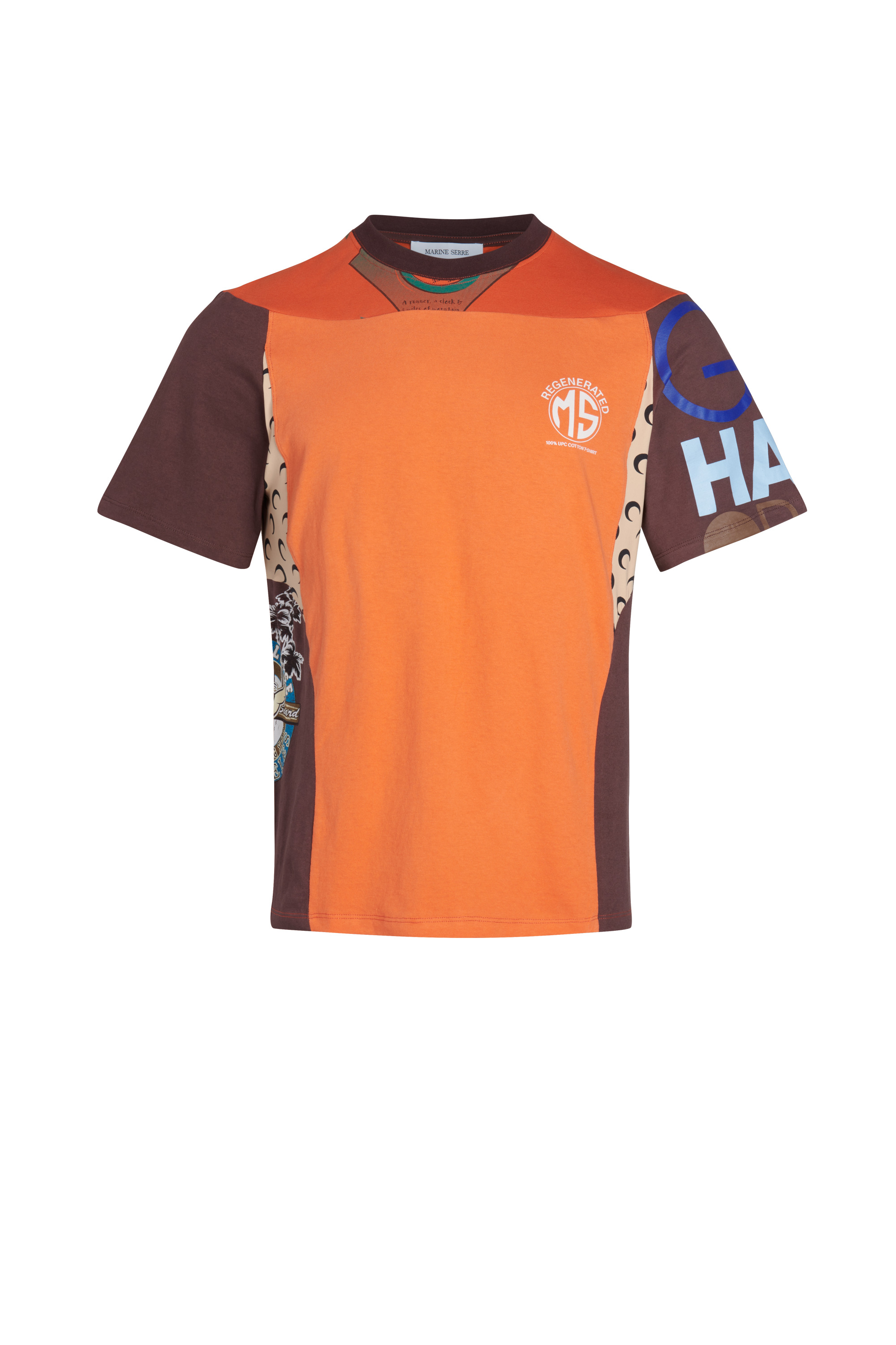 Regenerated Graphic T-Shirt Patchwork T-Shirt - 5
