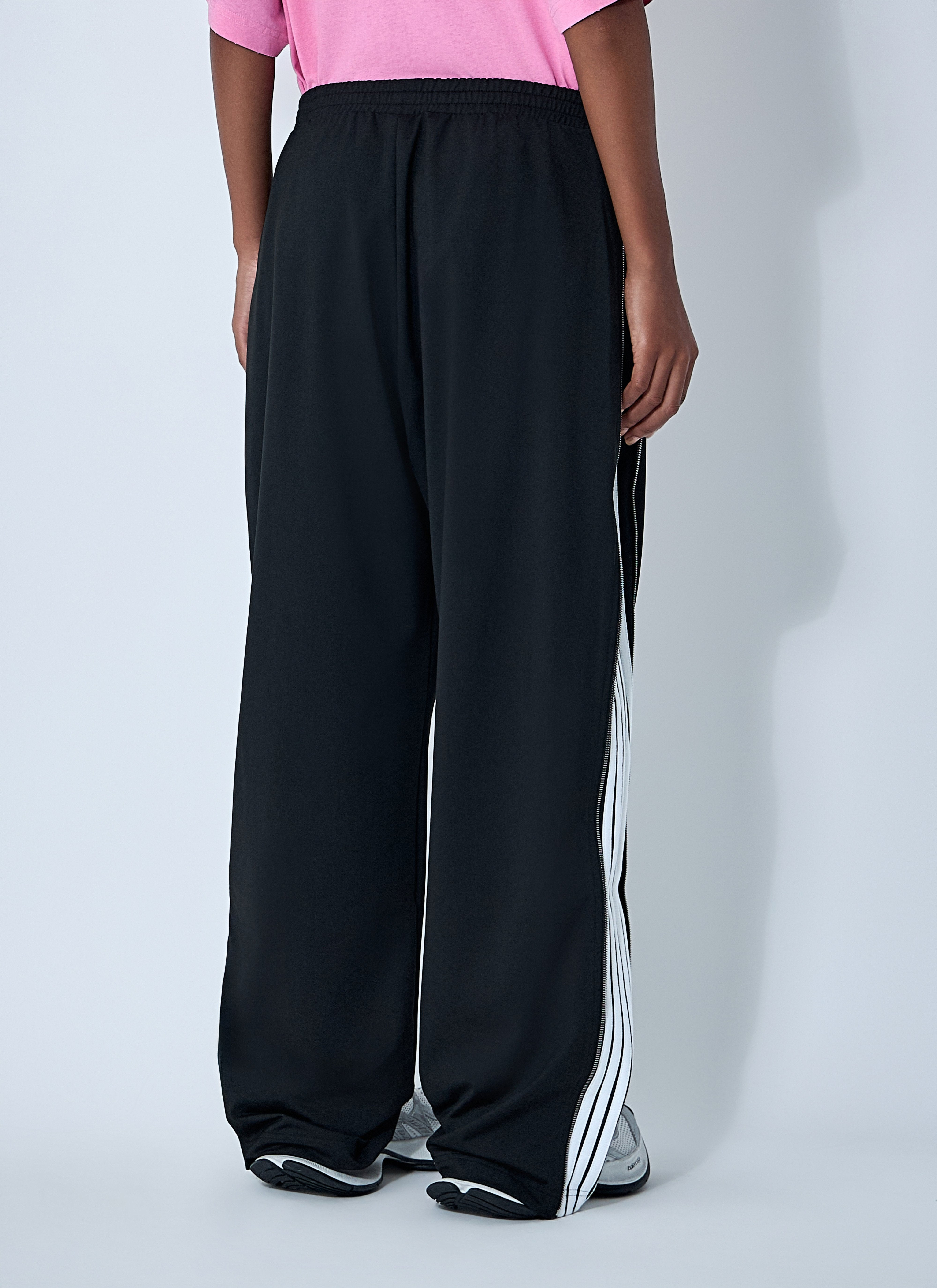 Balenciaga Women Logo Motif Track Pants - 4